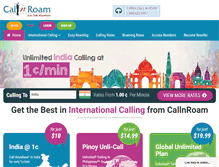 Tablet Screenshot of callnroam.com